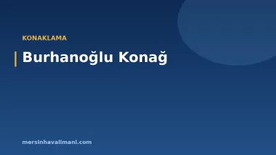 Burhanoğlu Konağ