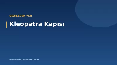 Kleopatra Kapısı